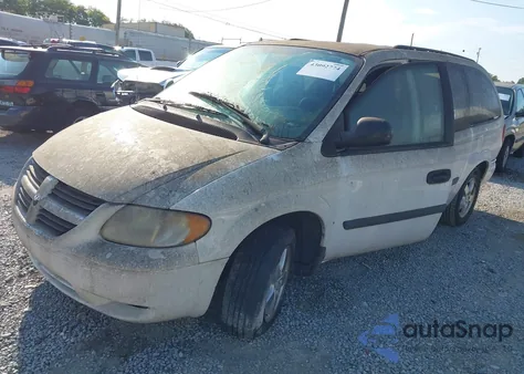 2006 Dodge Grand Caravan Se из США, поврежденный, VIN 1D4GP24R26B625272